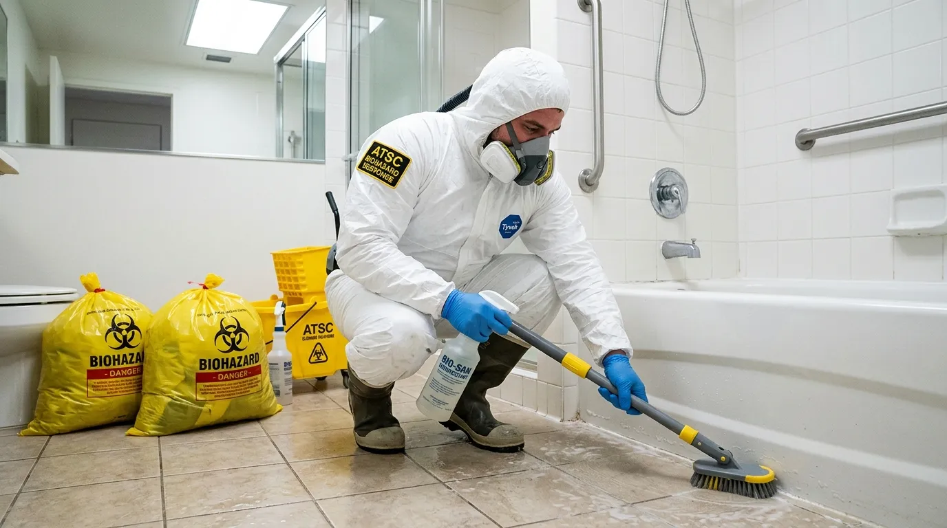 Decontamination equipment deployed for Blood Cleanup in Spring Lake